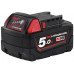 Milwaukee M18 B5 Redlithium Li-Ion Batterie (18V/5,0Ah) 4932430483