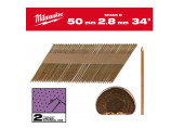 Milwaukee Clous de charpente (2.8x50mm/2.200pcs) 4932492606