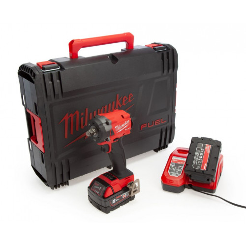 Milwaukee M18 FIW2F12-502X Boulonneuse a choc 5.0 Ah, HD Box 4933478444