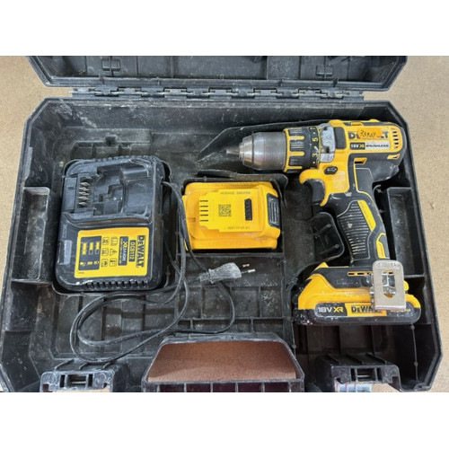 DeWALT DCD790D2 Perceuse Visseuse 13mm XR Li-ion (2x2,0Ah/18V) Tstak