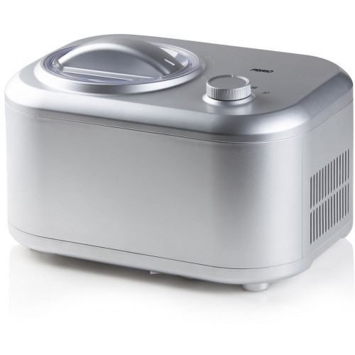 PRIMO Sorbetiere avec compresseur (1l/100W) argentée PR406IM