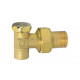 Giacomini vanne de radiateur de régulation (écrou tournant), d’angle, 1/2" × 18 mm R16CY00