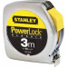 Stanley 1-33-218 PowerLock Ruban a mesurer métal 3m/12,7mm