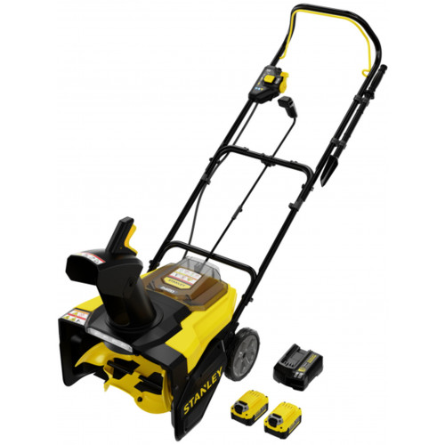 Stanley SCSNP460R2-QW FatMax V20 Faucheuse a neige (46cm/18V/2x6,0Ah)