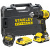 Stanley SFMCD714D2T-QW FatMax V20 Perceuse visseuse brushless (65Nm/18V/2x2,0Ah), coffret