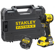 Stanley SFMCF811D1T-QW FatMax V20 Visseuse a chocs sans fil 1/4" (18V/1x2,0Ah), mallette
