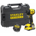 Stanley SFMCF811D1T-QW FatMax V20 Visseuse a chocs sans fil 1/4" (18V/1x2,0Ah), mallette