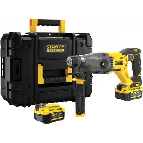 STANLEY SFMCH900M22 FatMax V20 Perforateur SDS-Plus (18V/2x4,0Ah/2,0J)