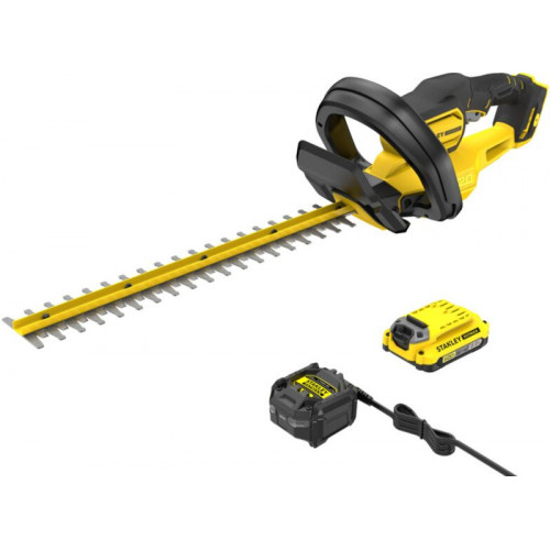 Stanley SFMCHT650D1-QW FatMax V20 Taille-haie sans fil (50cm/18V/1x2,0Ah)