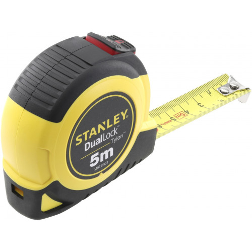 Stanley STHT36803-0 Tylon Dual Lock Metre a ruban 5m/19mm Stanley STHT36803-0 Tylon Dual Lock Metre a ruban 5m/19mm
