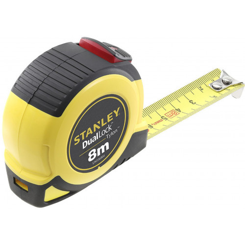 Stanley STHT36804-0 Tylon Dual Lock Metre a ruban 8m/25mm