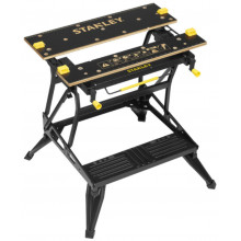 Stanley STST83800-1 FatMax Etabli etau pliable serrage vertical, 250 kg, 74 x 52,5 cm