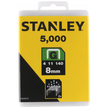 Stanley 1-TRA704-5T Agrafes type G 4/11/140, 6mm, boite de 5000pcs