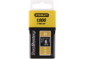 Stanley 1-TRR134T Agrafes 6mm Type H - 1000 pieces
