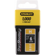 Stanley 1-TRR134T Agrafes 6mm Type H - 1000 pieces