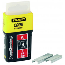 Stanley 1-TRA204T Agrafes type A 5/53/530, 6mm, boite de 1000pcs