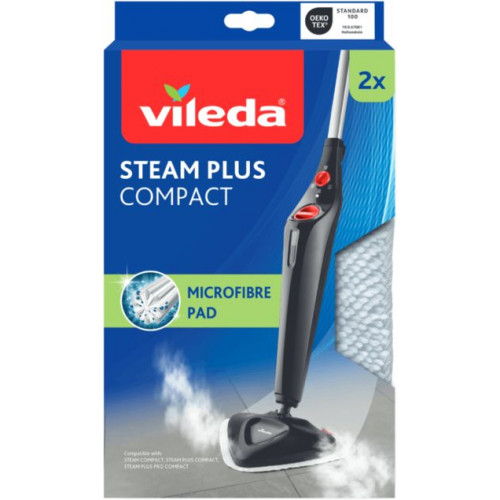 VILEDA STEAM PLUS COMPACT housses de rechange 2pcs 146576 VILEDA STEAM PLUS COMPACT housses de rechange 2pcs 146576