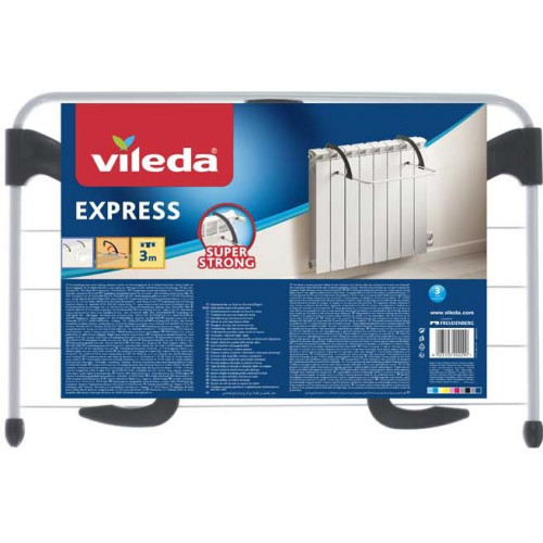 VILEDA Express Séchoir pour radiateur 3 m 157334 VILEDA Express Séchoir pour radiateur 3 m 157334