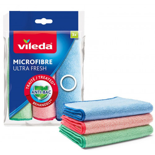 VILEDA Microfibre Ultra Fresh 2 +1 pcs. 162660 VILEDA Microfibre Ultra Fresh 2 +1 pcs. 162660