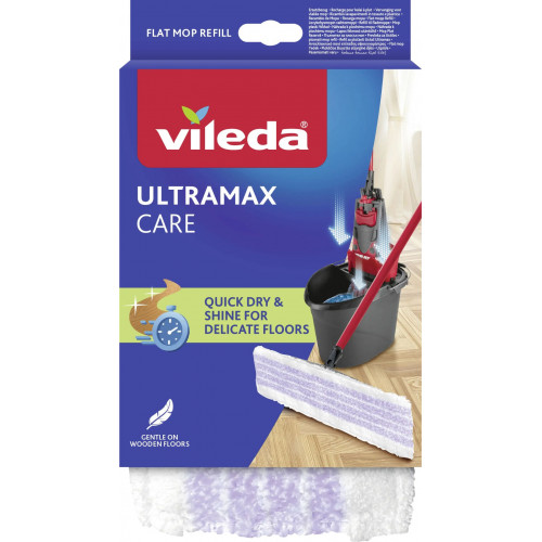 VILEDA Ultramax Care housse de rechange en fibres recyclées 173490