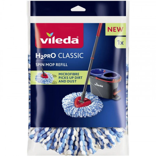 VILEDA H2Pro recharge spin mop 178330 VILEDA H2Pro recharge spin mop 178330