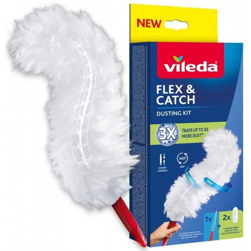 VILEDA Flex&Catch avec manche court 179432 VILEDA Flex&Catch avec manche court 179432