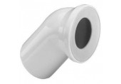 VIEGA Coude de raccordement pour WC 100/45° blanc 101718