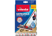 VILEDA Ultramax Microfibre 2 en 1 Recharge pour balai plat 2 pcs. 167721