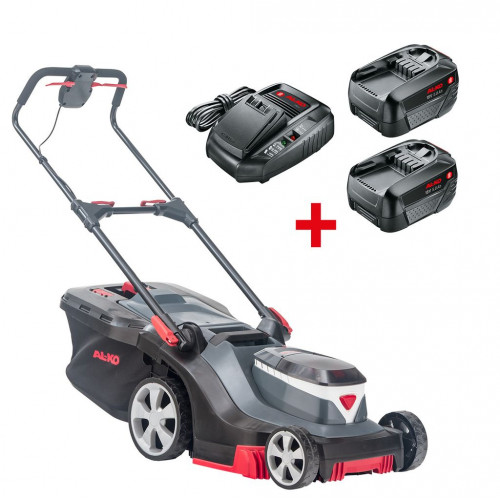 AL-KO 382 Li Premium Tondeuse sans fil (18V/2x5,0Ah/38cm) 113844