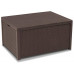 ALLIBERT ARICA Table de rangement, 79 x 59 x 42 cm, marron 17200570