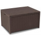 ALLIBERT ARICA Table de rangement, 79 x 59 x 42 cm, marron 17200570