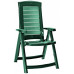 ALLIBERT ARUBA Chaise de jardin réglable, 61 x 72 x 110 cm, vert foncé 17180080