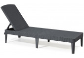 ALLIBERT JAIPUR Chaise longue, 187 x 58 x 29 cm, graphite 17205843