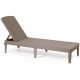 ALLIBERT JAIPUR Chaise longue, 187 x 58 x 29 cm, cappuccino 17205843