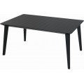 ALLIBERT LIMA 160 Table a manger, 157 x 98 x 74 cm, graphite 17202806