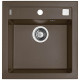 ALVEUS FORMIC 20 Évier de cuisine en granit, 520 x 510 mm, chocolat 03
