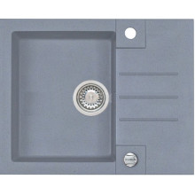 ALVEUS ROCK 30 Évier de cuisine, 595 x 475 mm, Granital Plus Steel 04