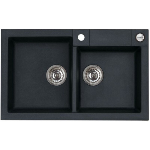 ALVEUS ROCK 90 évier de cuisine en granit, 780x480 mm, noir ALVEUS ROCK 90 évier de cuisine en granit, 780x480 mm, noir