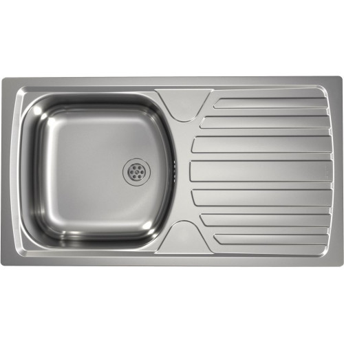 ALVEUS BASIC 170 satin évier de cuisine, 780 x 435 mm, 1083404