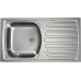 ALVEUS BASIC 170 satin évier de cuisine, 780 x 435 mm, 1083404