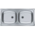 ALVEUS BASIC 70 satin évier de cuisine, 860 x 435 mm 1008846