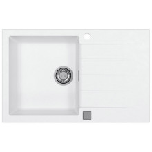 ALVEUS CADIT 20 Évier de cuisine en granit, 790 x 500 mm, blanc 1132022