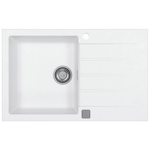 ALVEUS CADIT 20 Évier de cuisine en granit, 790 x 500 mm, blanc 1132022