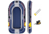 BESTWAY Hydro Force Treck X1 Bateau gonflable, 228 x 121 x 32 cm avec rame 61083