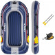 BESTWAY Hydro Force Treck X1 Bateau gonflable, 228 x 121 x 32 cm avec rame 61083