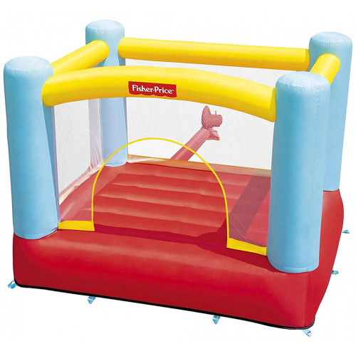 BESTWAY Fisher-Price Trampoline gonflable, 200 x 170 x 152 cm 93549