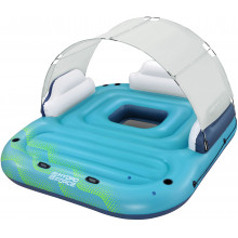 BESTWAY Hydro-Force Île gonflable pour 5 personnes avec parasol 280 x 257 x 81 cm 43407