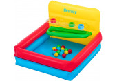 BESTWAY Sort 'n Play Piscine a balles gonflable avec 15 balles 104 x 94 x 61 cm 52546