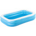 BESTWAY Piscine gonflable rectangulaire familiale translucide, 262 x 175 x 51 cm 54006