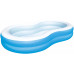 BESTWAY Family Pool Piscine gonflable Laguna, 262 x 157 x 46 cm 54117